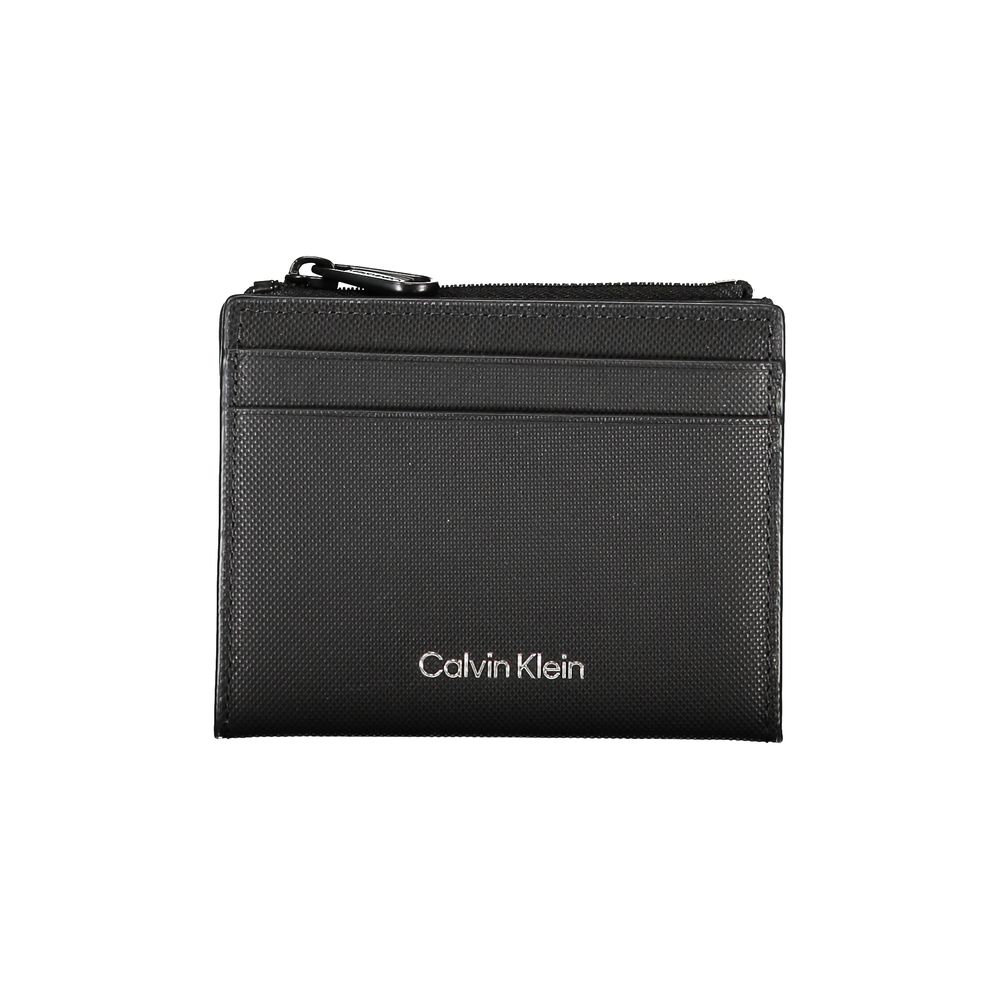 

Элегантный кожаный кошелек с блокировкой RFID Calvin Klein, черный