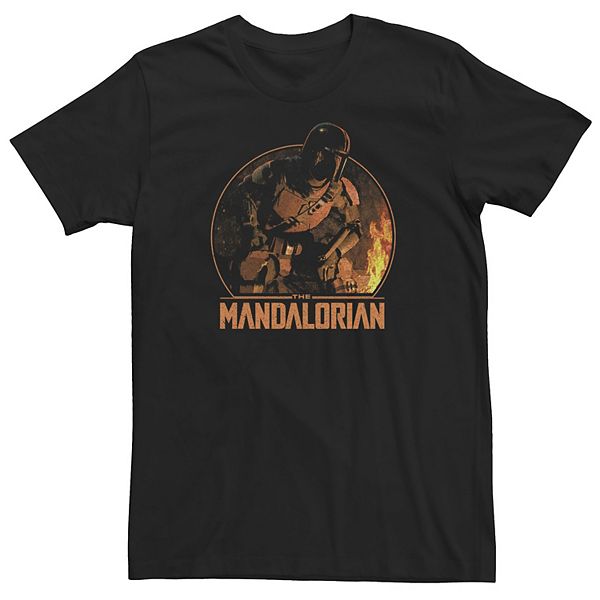 

Футболка The Mandalorian Big & Tall для кемпинга Star Wars