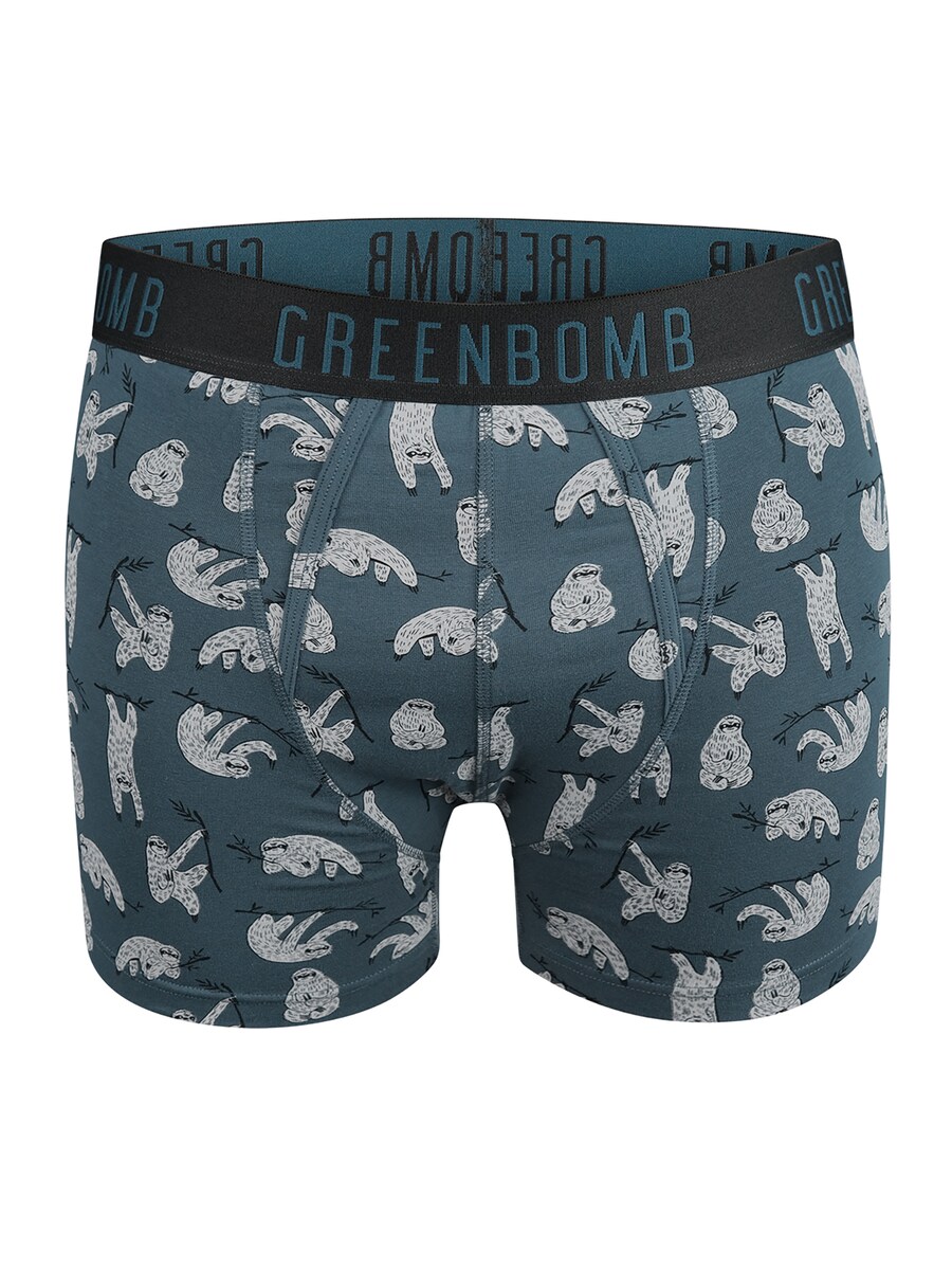 

Боксеры GREENBOMB Animal Sloth Hang 3, темно-синий