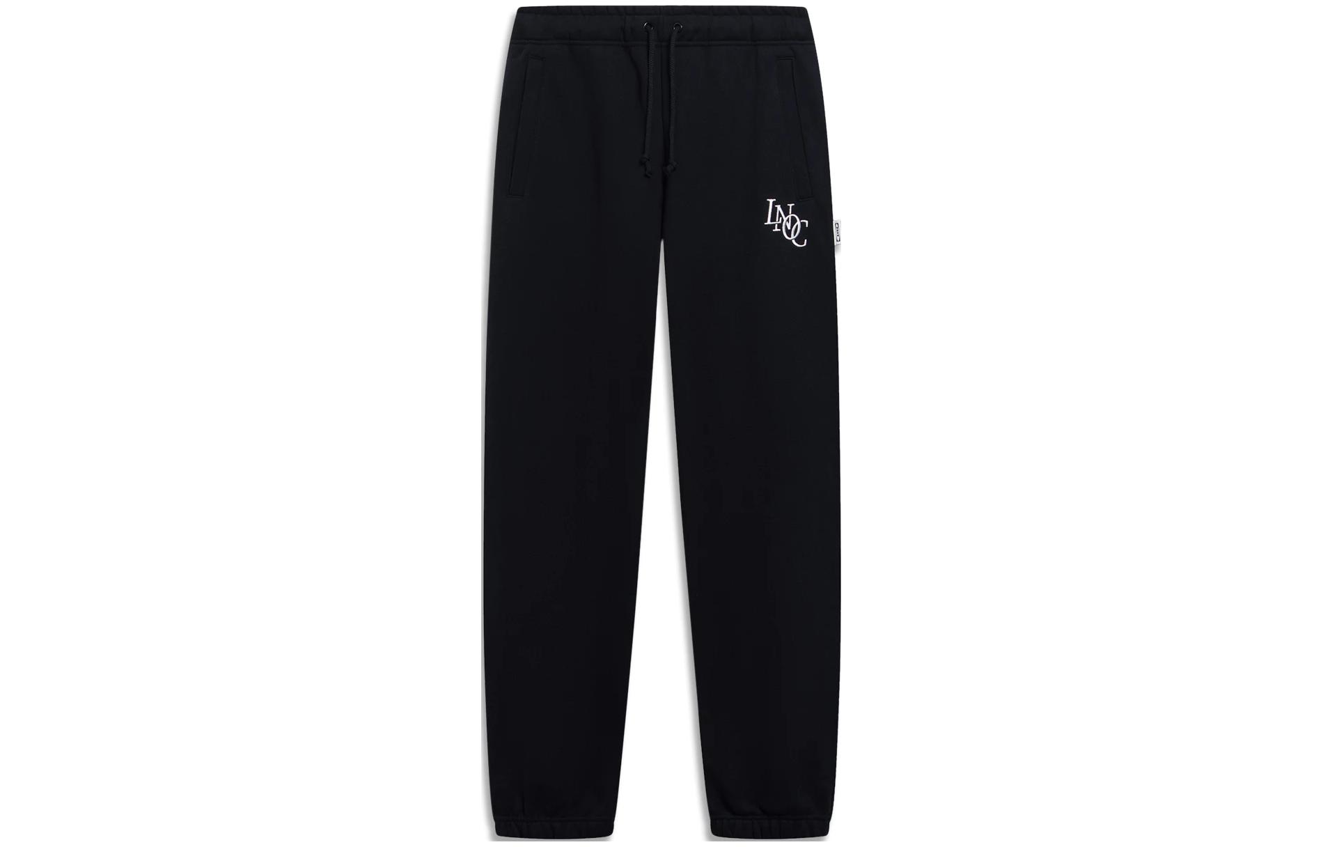 

LiNing Трикотажные спортивные штаны мужские черные