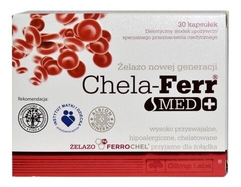 

Olimp Chela-Ferr Med Bio-Comple, 30 шт.