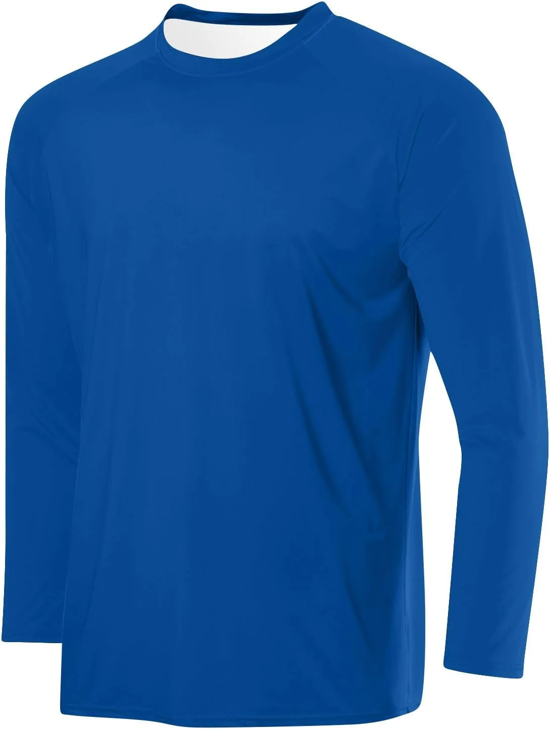 

Мужская футболка с длинным рукавом Basic Solid Crewneck, комфортная, быстросохнущая