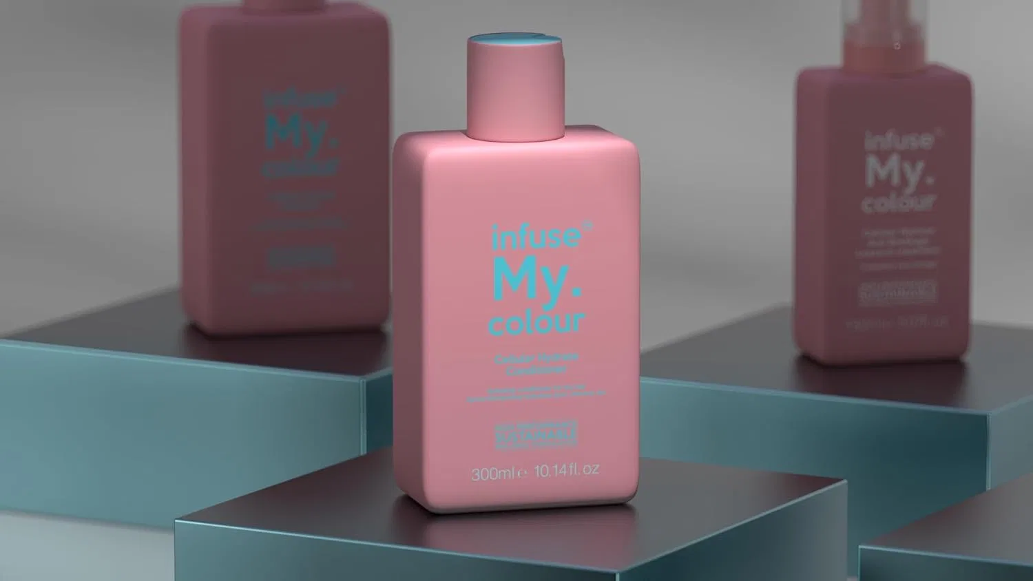 Веганский кондиционер Cellular Hydrate Rosemary с маслом розмарина, 1 л Infuse My. Colour — фото 2