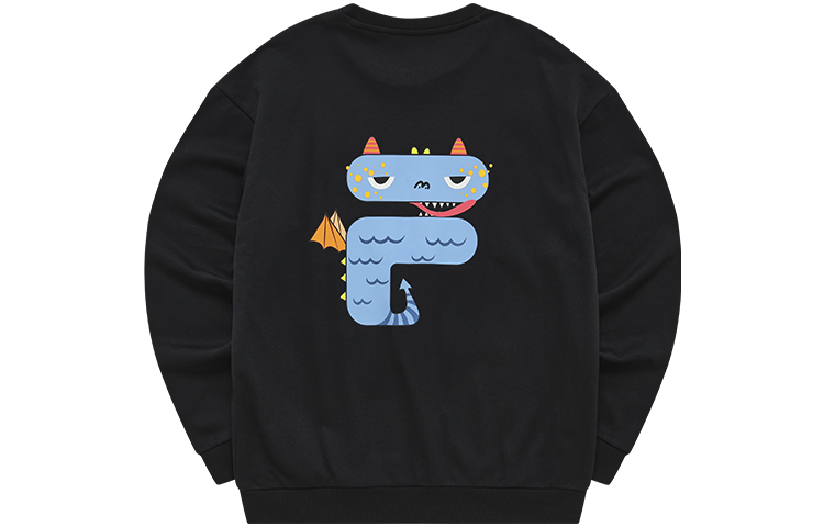 

Футболка унисекс Pitch Black FILA FUSION