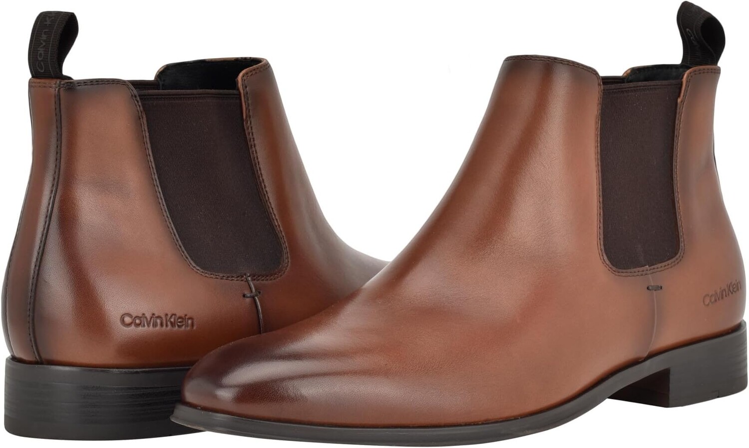 

Ботинки Челси Donto Calvin Klein, цвет Medium Brown Leather