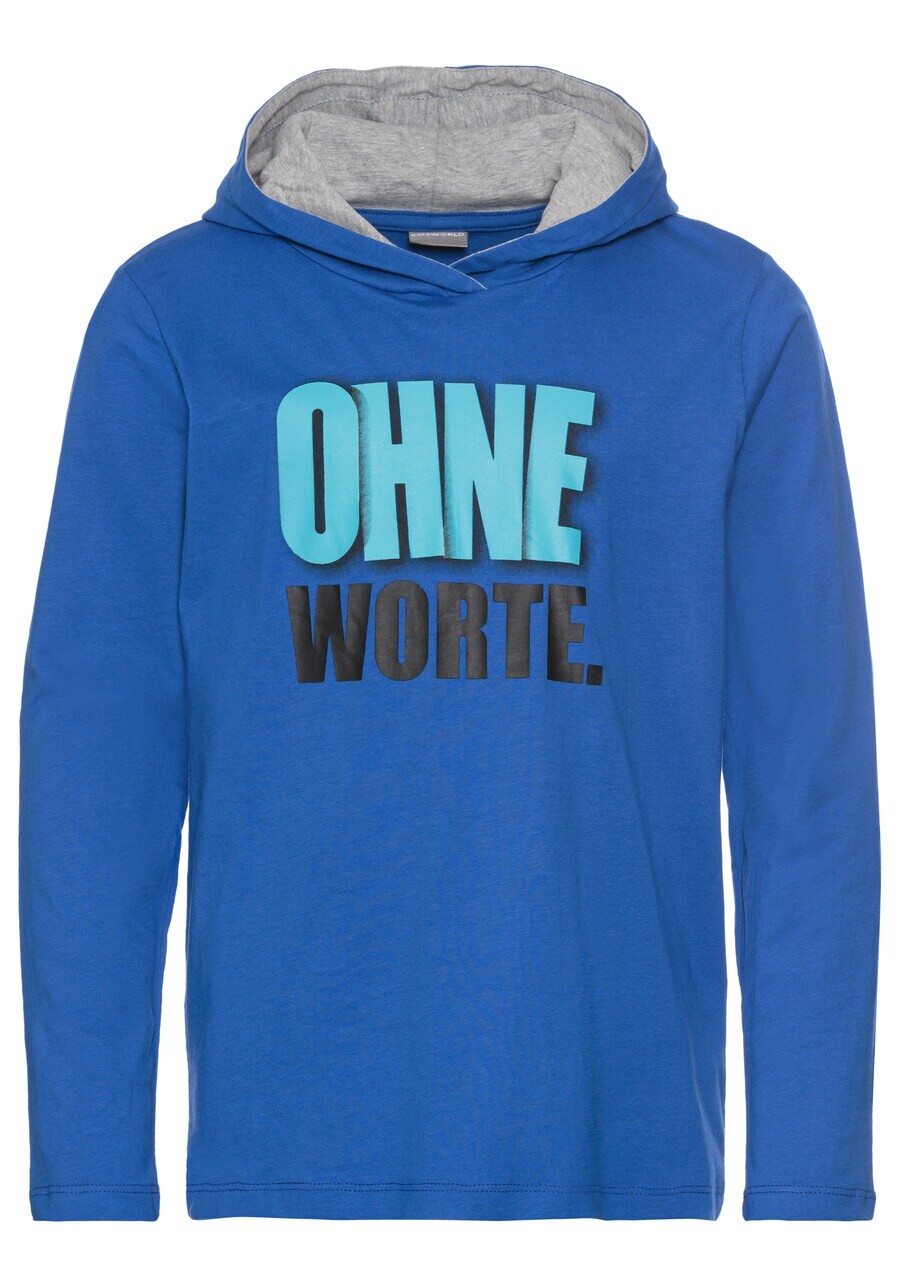 

Худи Kidsworld Sweatshirt, цвет azure/royal blue