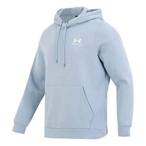 

Толстовка essential fleece hoodie 'light blue' Under Armour, голубой