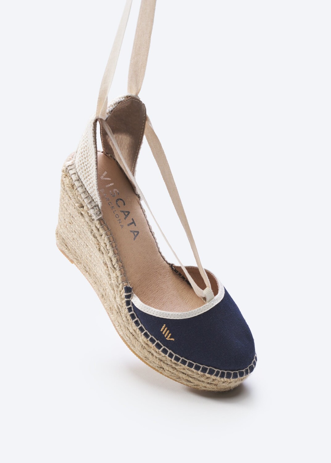

Холщовая платформа Tavallera Viscata, цвет Navy Blue
