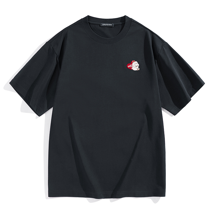 

Футболка мужская Crew Neck PEACEBIRD MEN, темно-синий, batch 1