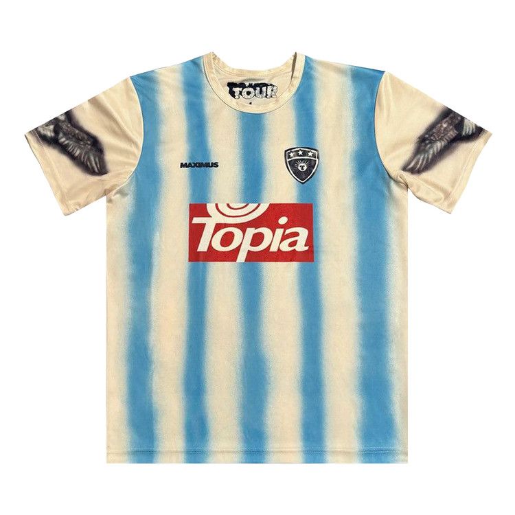 

Джерси Cactus Jack by Travis Scott Argentina Soccer Jersey, White/Blue