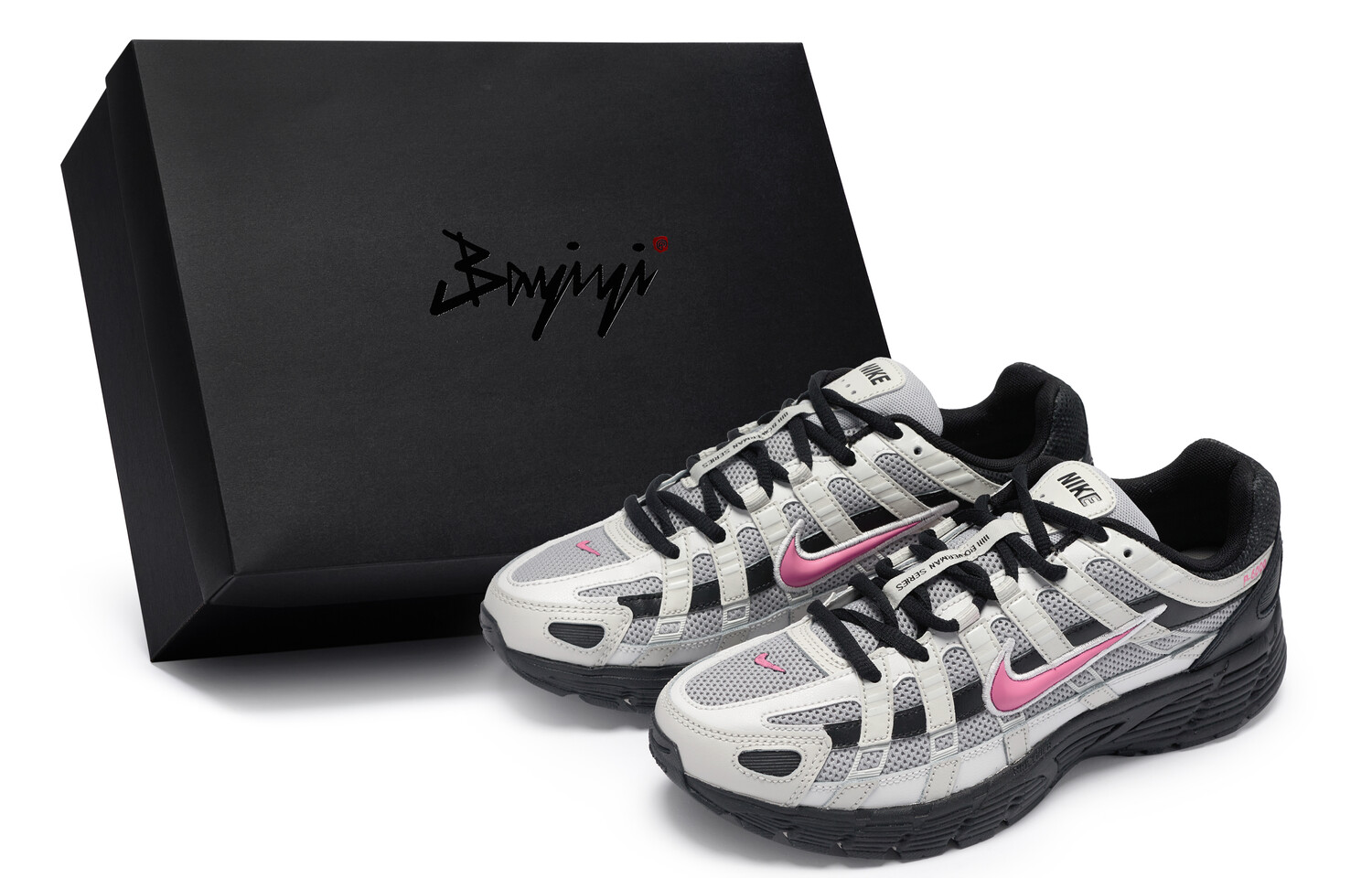 

Кроссовки P-6000 унисекс с низким верхом розовые/черные Nike, Черный, Кроссовки P-6000 унисекс с низким верхом розовые/черные Nike