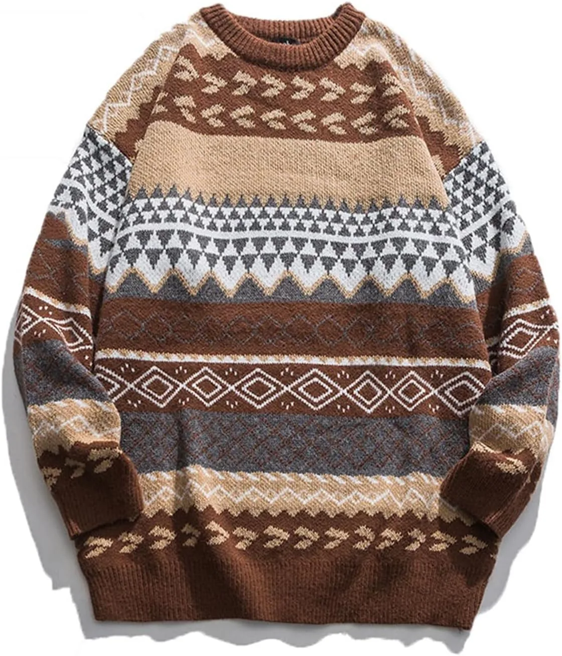 

Винтажный полосатый свитер мужской Jegsnoe