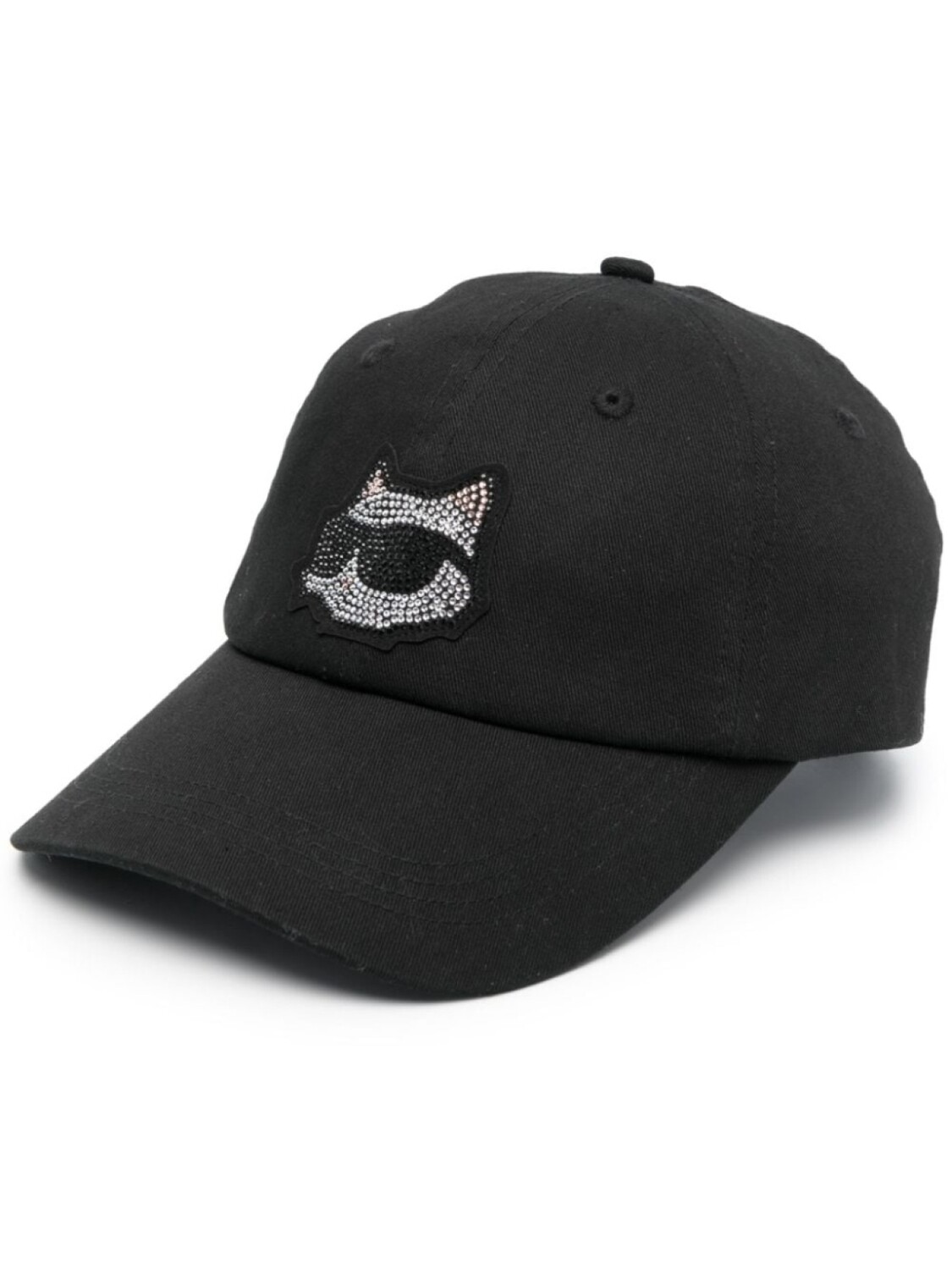 

Karl Lagerfeld декорированная бейсболка Ikonik Choupette, черный