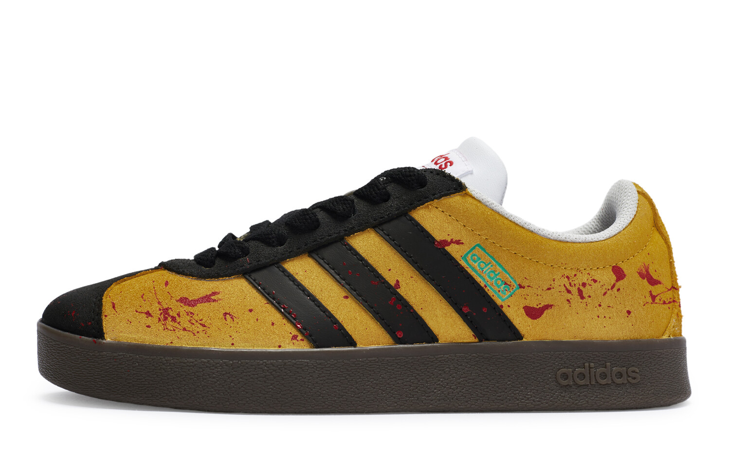 

Кроссовки adidas neo Skateboarding Shoes Unisex Low-top Black, желтый/черный