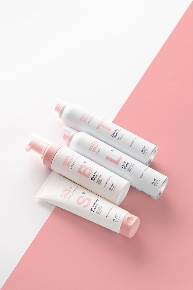 Праймер для сушки феном Lifestyling, защитный мусс для укладки Milk_Shake, 200 мл — фото 3