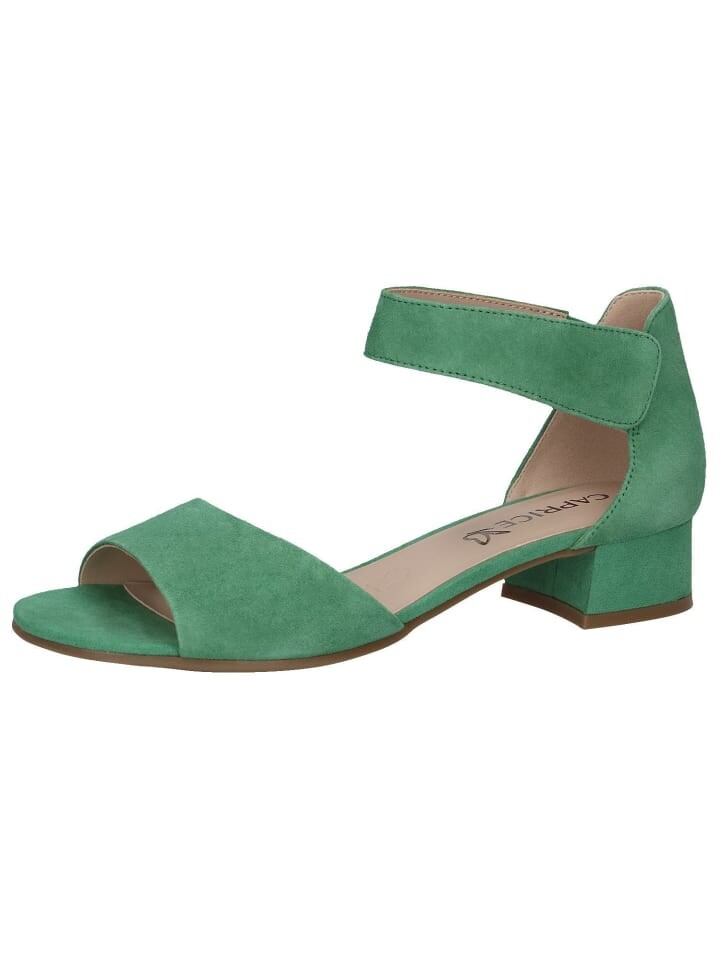 

Сандалии на плоской подошве Caprice, цвет green suede