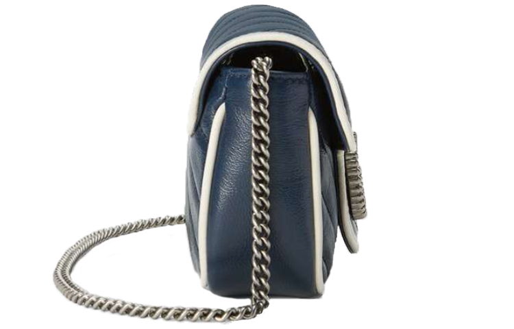 Женская сумка кросс-боди Gucci GG Marmont Экстра Мини — фото 3