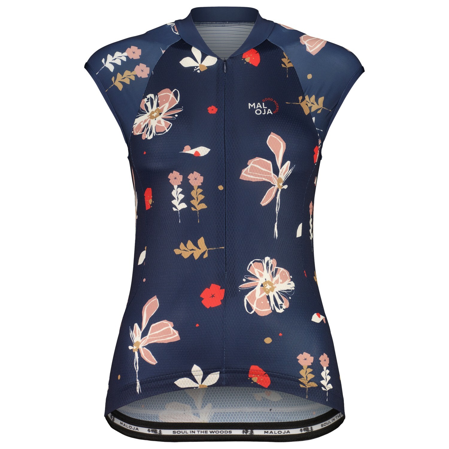 

Велосипедный трикотаж Maloja Women's TennoM Top, цвет Night Sky