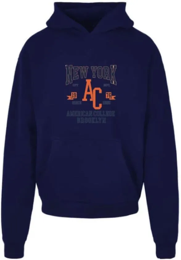 

Толстовка с капюшоном Americain College U.S.A, классический крой AMERICAN COLLEGE USA