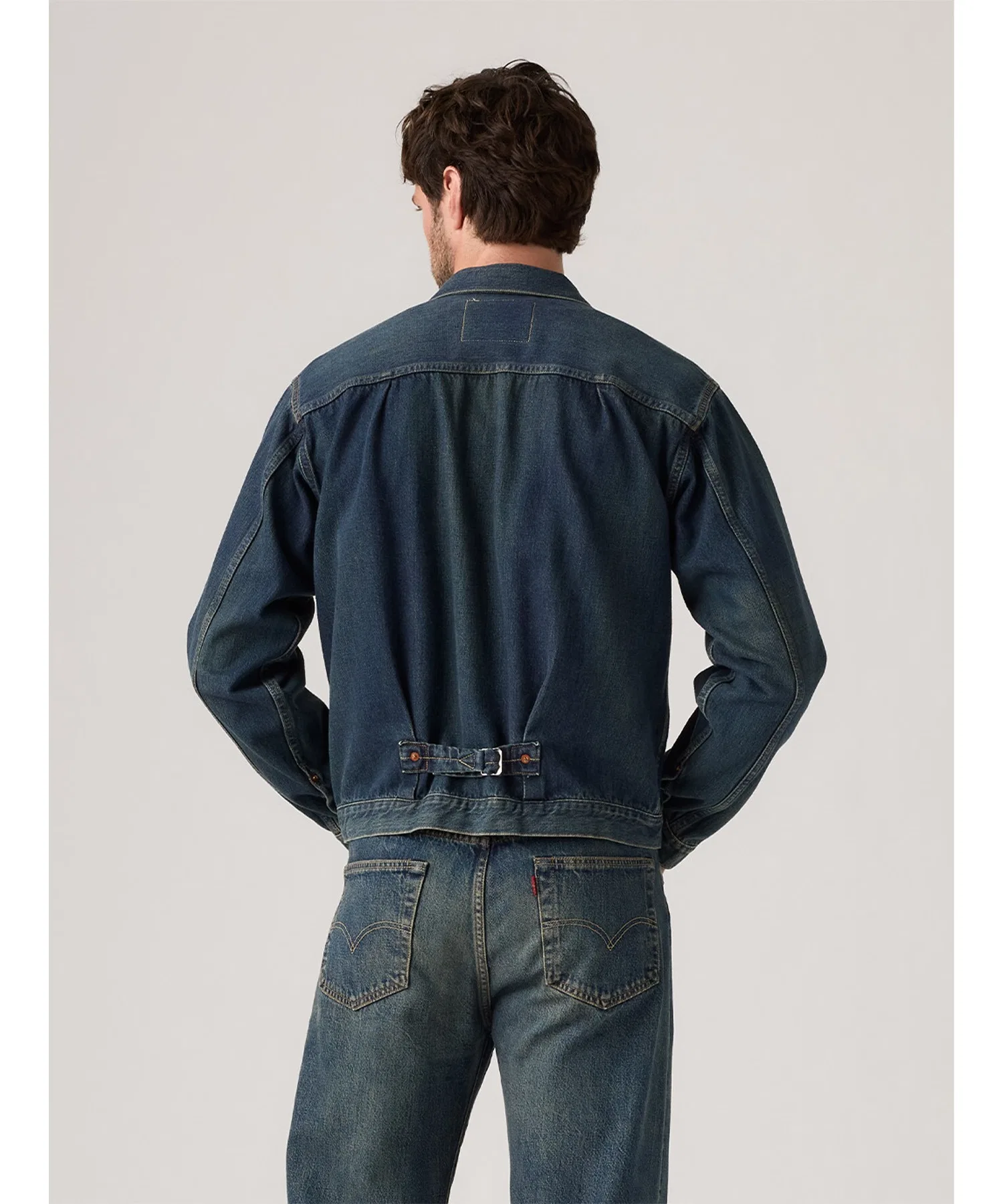 Levi's/Levi's LEVI'S(R) ВИНТАЖНАЯ ОДЕЖДА 1936 ТИПА I Куртка-тракер, размер Medium, цвет индиго — фото 2