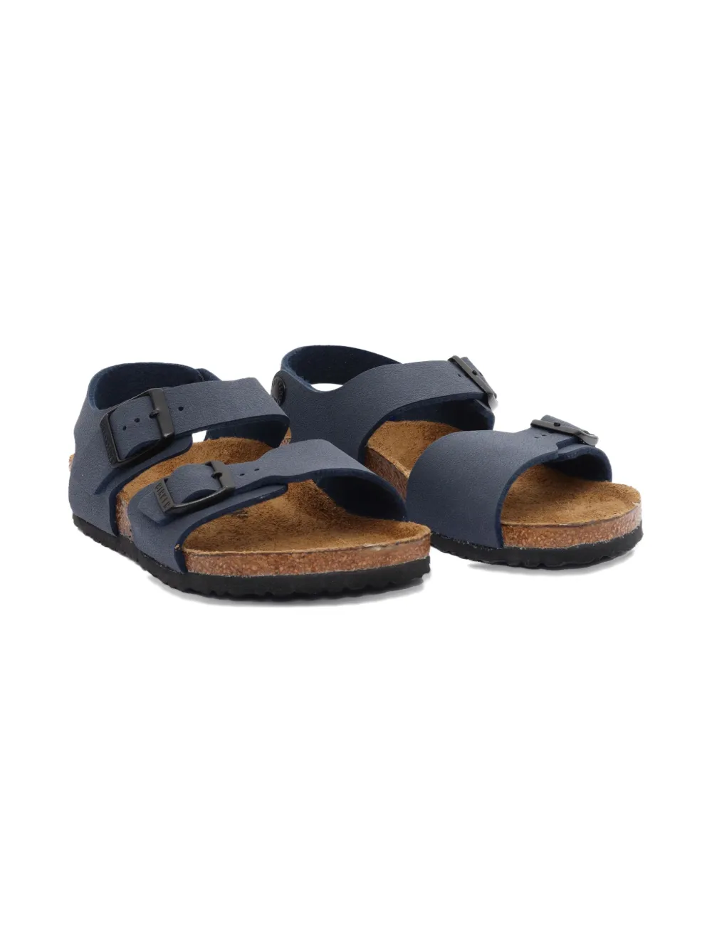 

Сандалии с открытым носком и пряжками BIRKENSTOCK, синий