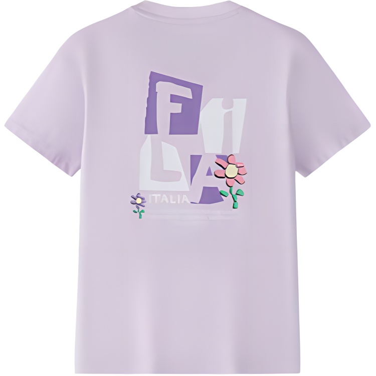 FILA KIDS Футболка Apple Tim Lahan Stunning Purple детская — фото 3