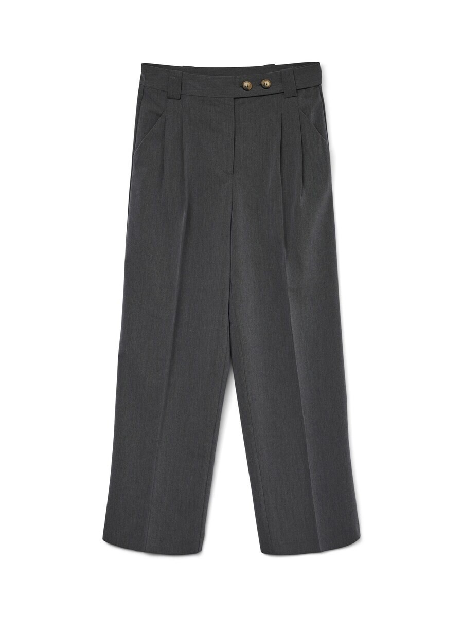 

Брюки VERO MODA Regular Pleated Pants CARMELA, цвет grey/dark grey