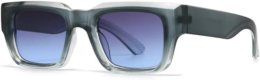 

Солнцезащитные очки с защитой UV400 | Панк, широкие дужки, градиентный зелено-серый цвет | для женщин и мужчин, для занятий спортом на открытом воздухе и вождения DSVIGF, C3 Green Gray Blue