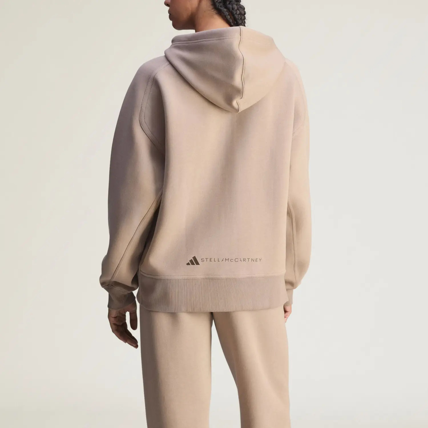 Куртка Stella McCartney FW25 для женщин Adidas, розовый коричневый — фото 4