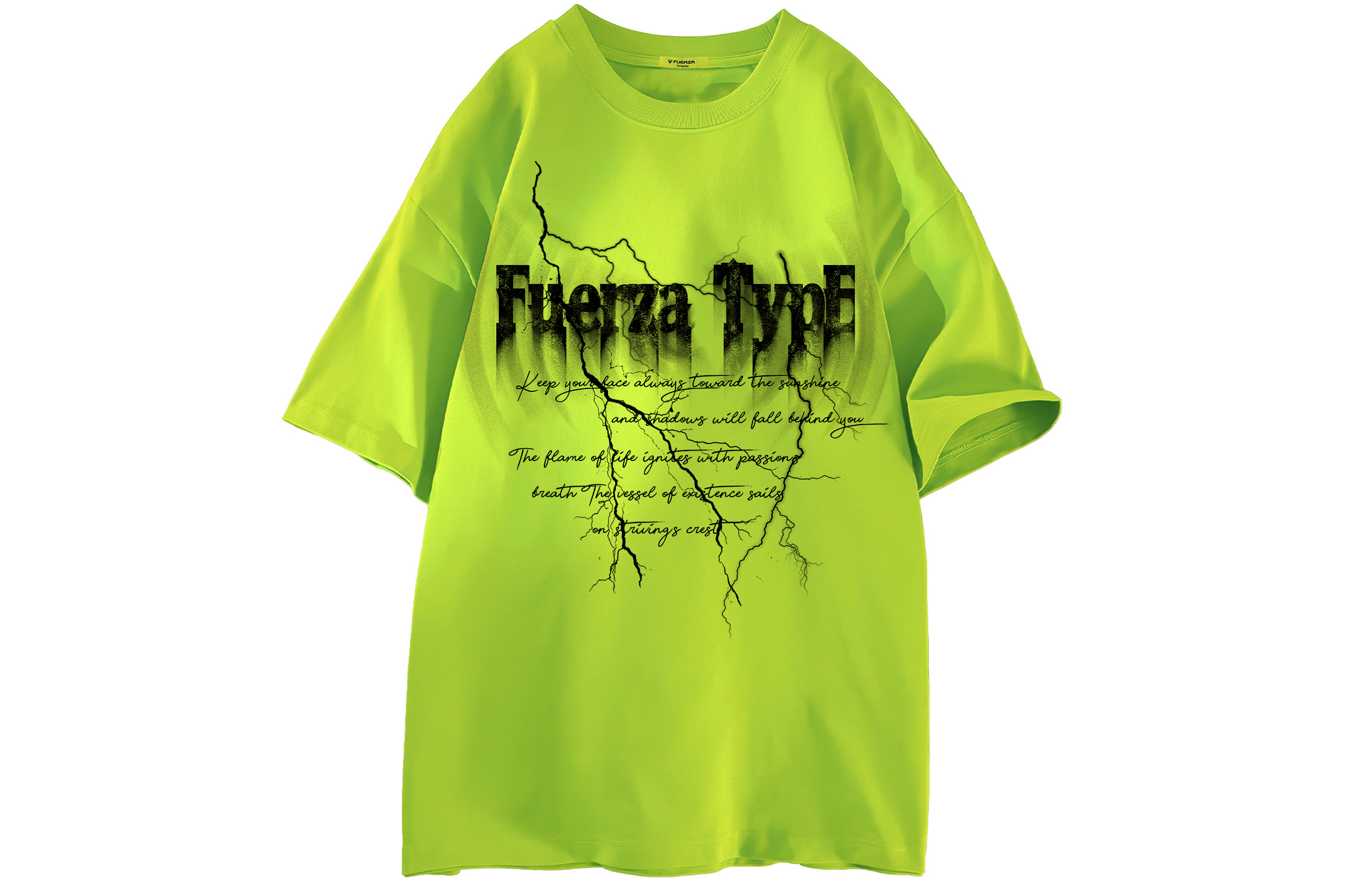 

Футболка унисекс FUERZA, темно-серый