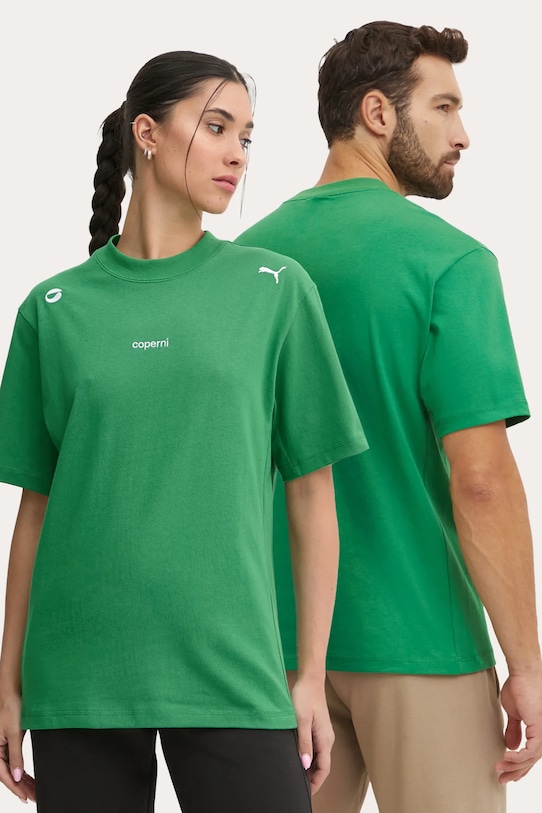 

Футболка x Puma хлопковая Coperni, зеленый