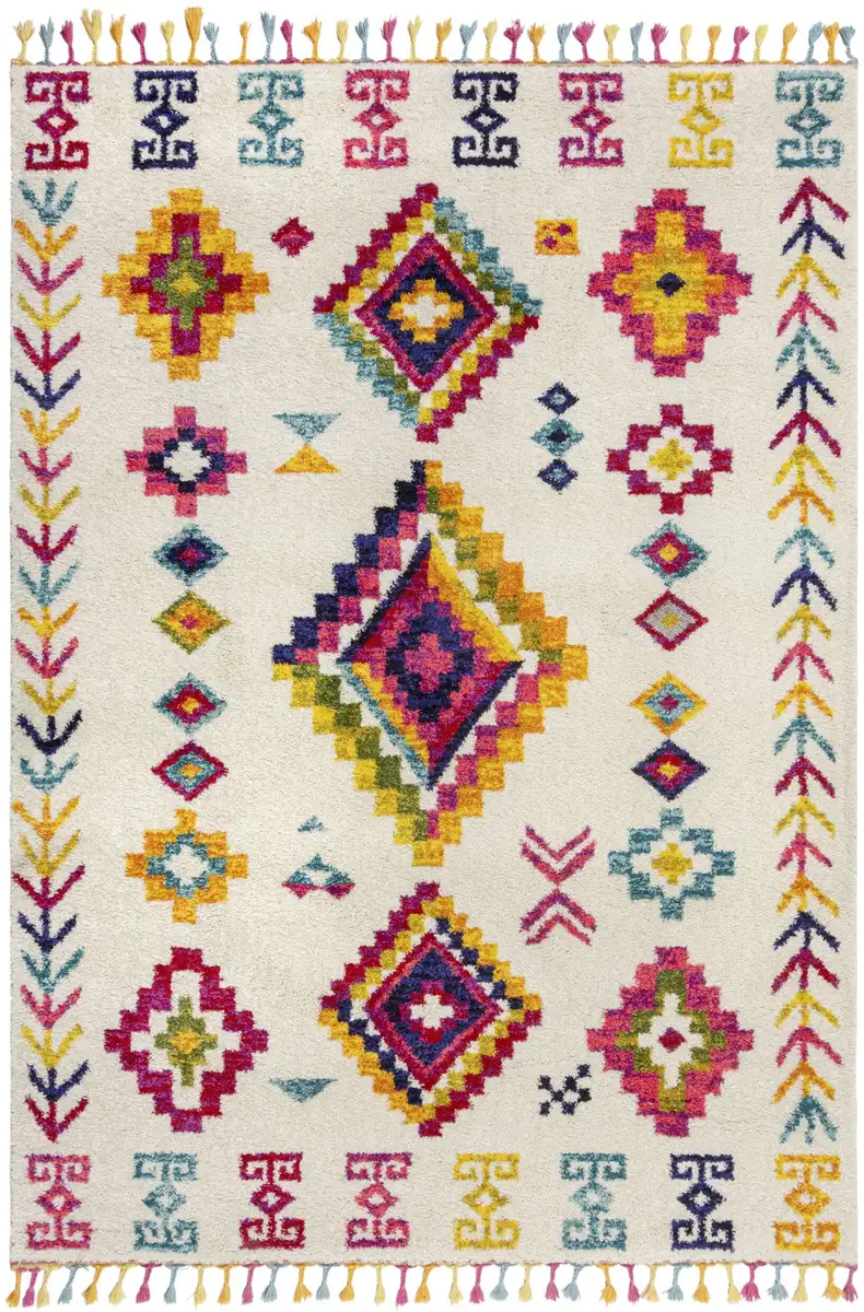 

FLAIR RUGS Ковер "Nahua", прямоугольный, берберский стиль, для гостиной 120х170 см, цвет multi