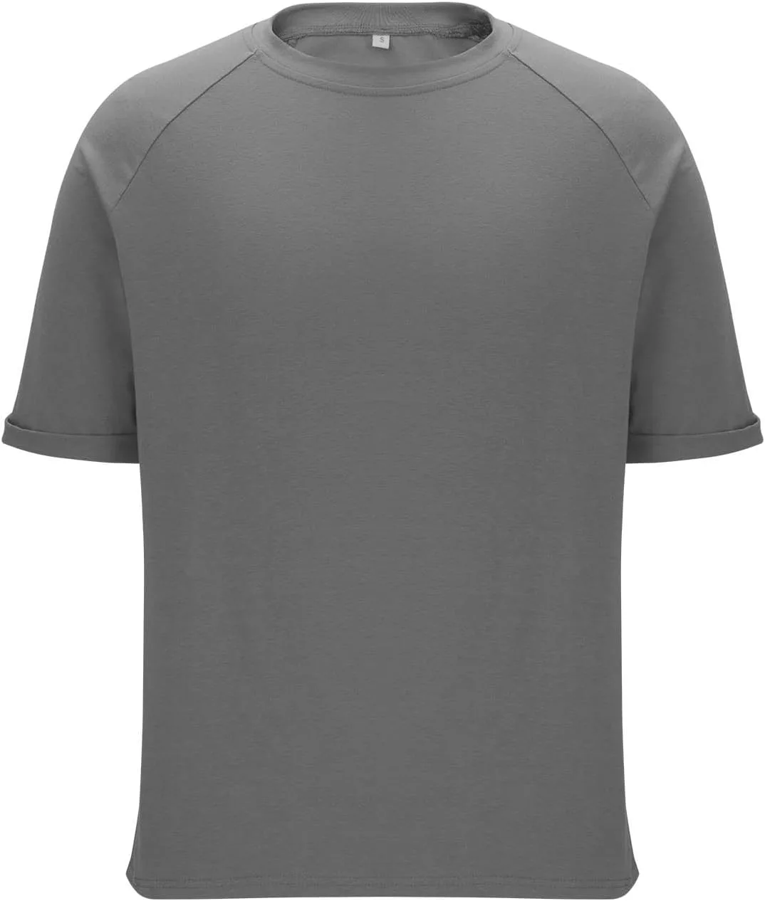 

Dademeo мужская футболка oversize с круглым вырезом