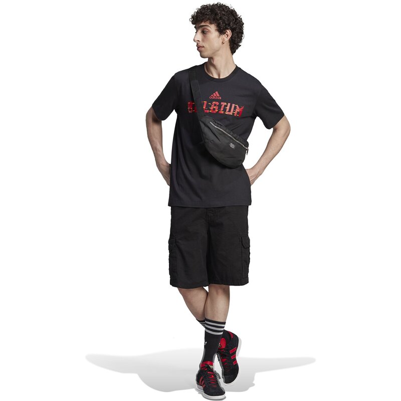 Футболка Fanshirt Belgium Adidas, черный — фото 4