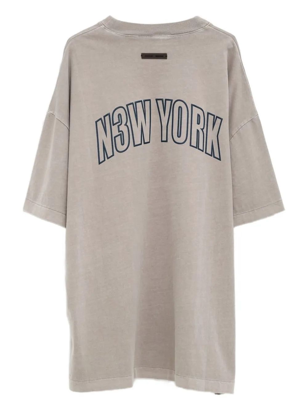 Футболка с круглым вырезом New York в стиле 90-х Fear Of God Essentials, серый — фото 2