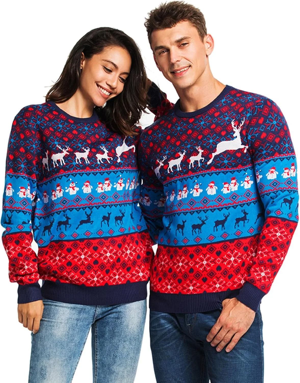 

Рождественский свитер для мужчин Reindeer U LOOK UGLY TODAY