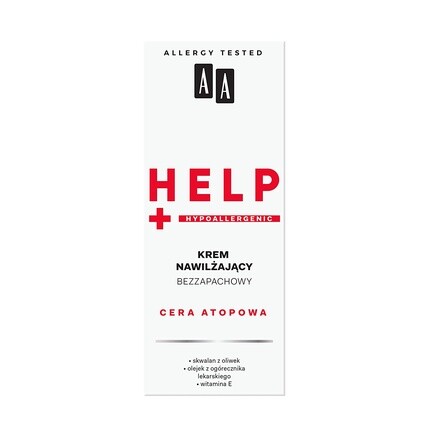 Help Cera Атопический увлажняющий крем без запаха 50 мл, Aa — фото 2