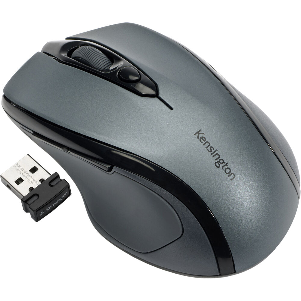 

Беспроводная мышь Kensington Pro Fit среднего размера (серая)