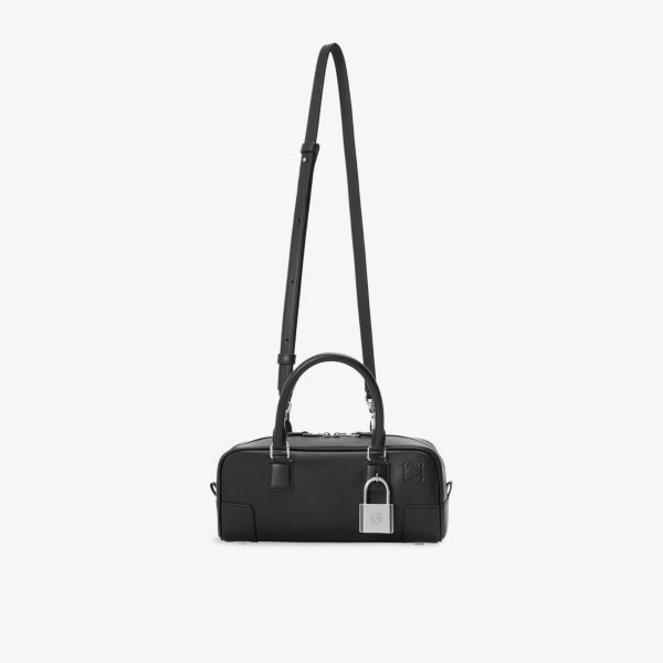 

Кожаная укороченная сумка через плечо Amazona 23 Loewe, черный