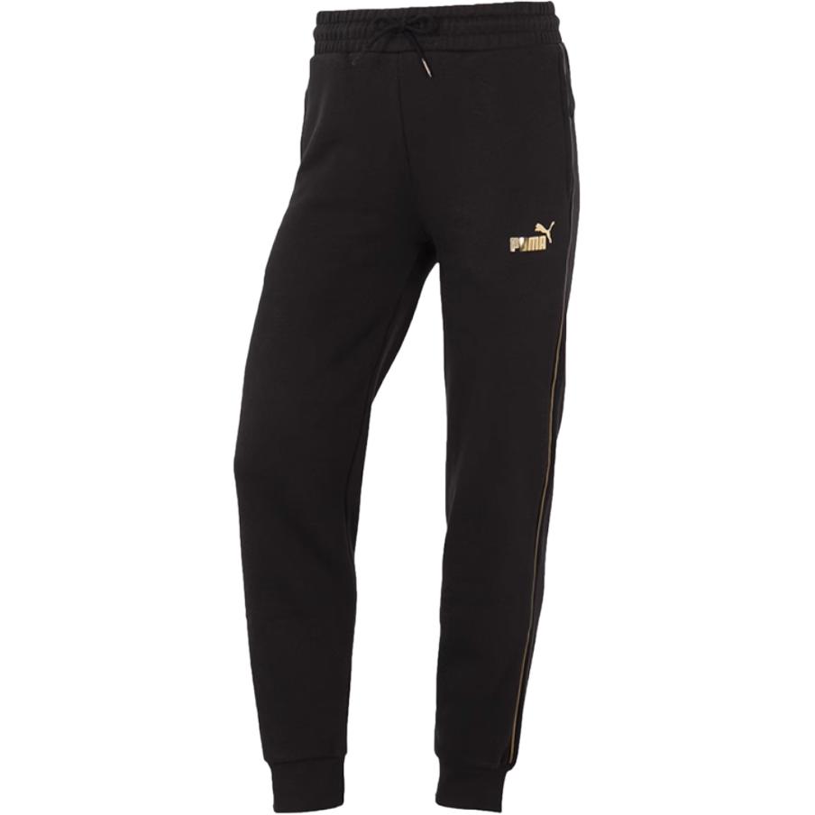 

PUMA Женские трикотажные спортивные брюки FW24, черные