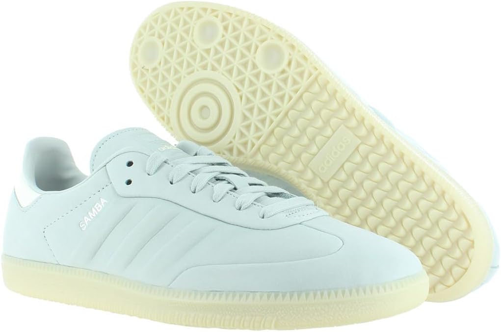 Мужские кроссовки Adidas Samba, белый/серый/светло-серый — фото 2