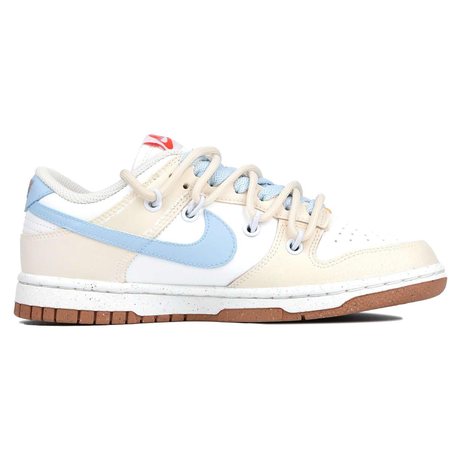 

Кроссовки Nike Dunk Skateboarding Shoes Women's Low-top Yellow/blue, синий/желтый