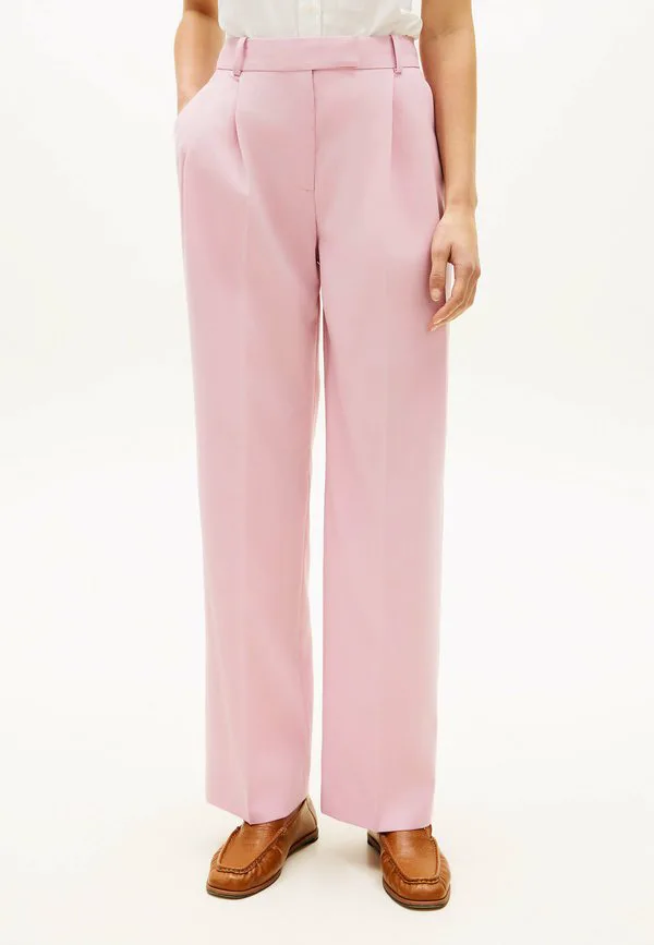 Классические брюки прямого кроя из шерстяной смеси Tommy Hilfiger, Bonita Pink