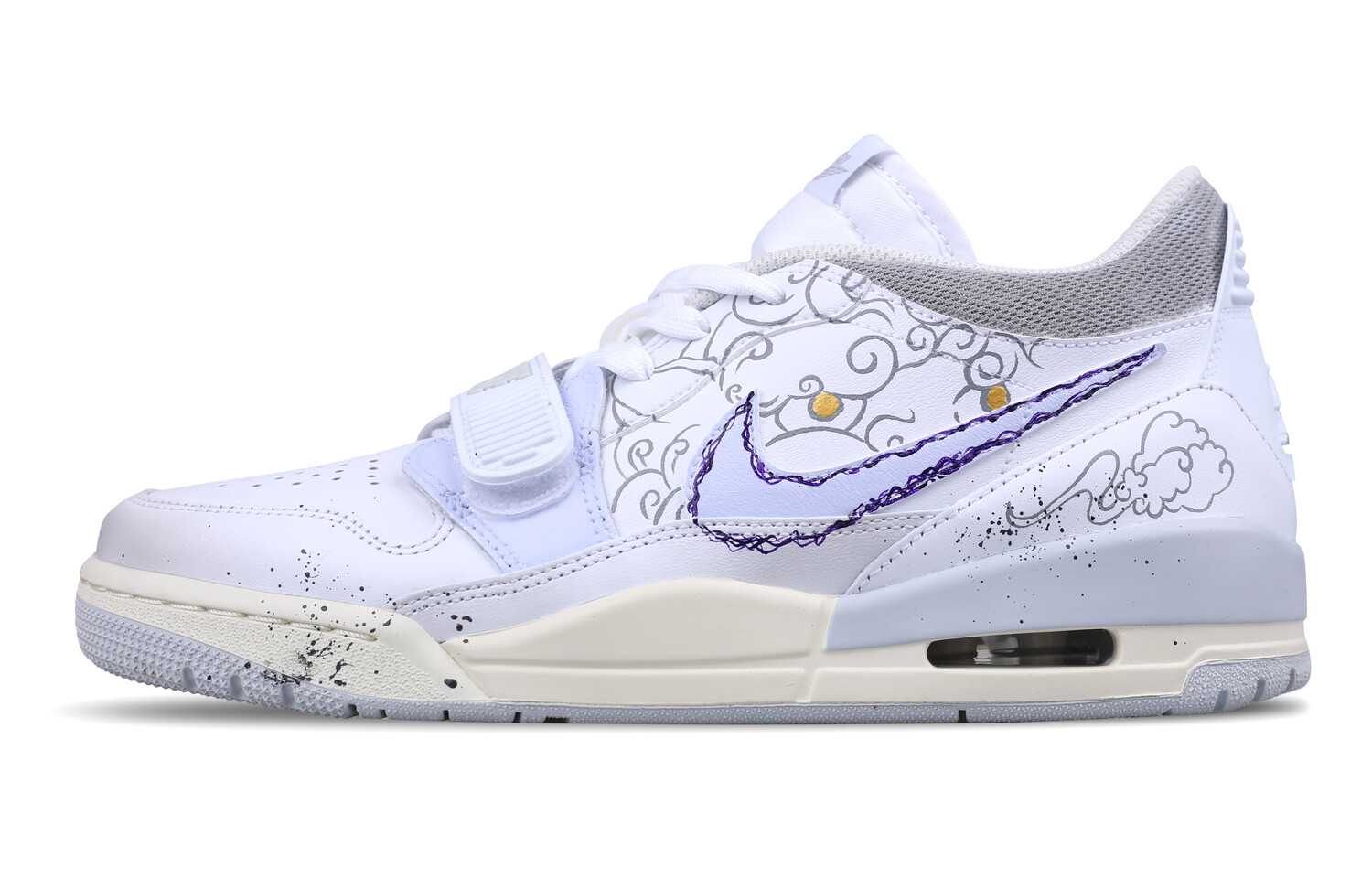 

Баскетбольные кроссовки Legacy 312 Vintage Men Low-Top Purple Jordan, Фиолетовый, Баскетбольные кроссовки Legacy 312 Vintage Men Low-Top Purple Jordan