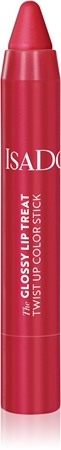 

Увлажняющая помада IsaDora Glossy Lip Treat Twist Up Color, 12 Rhubarb Red 3,3 g