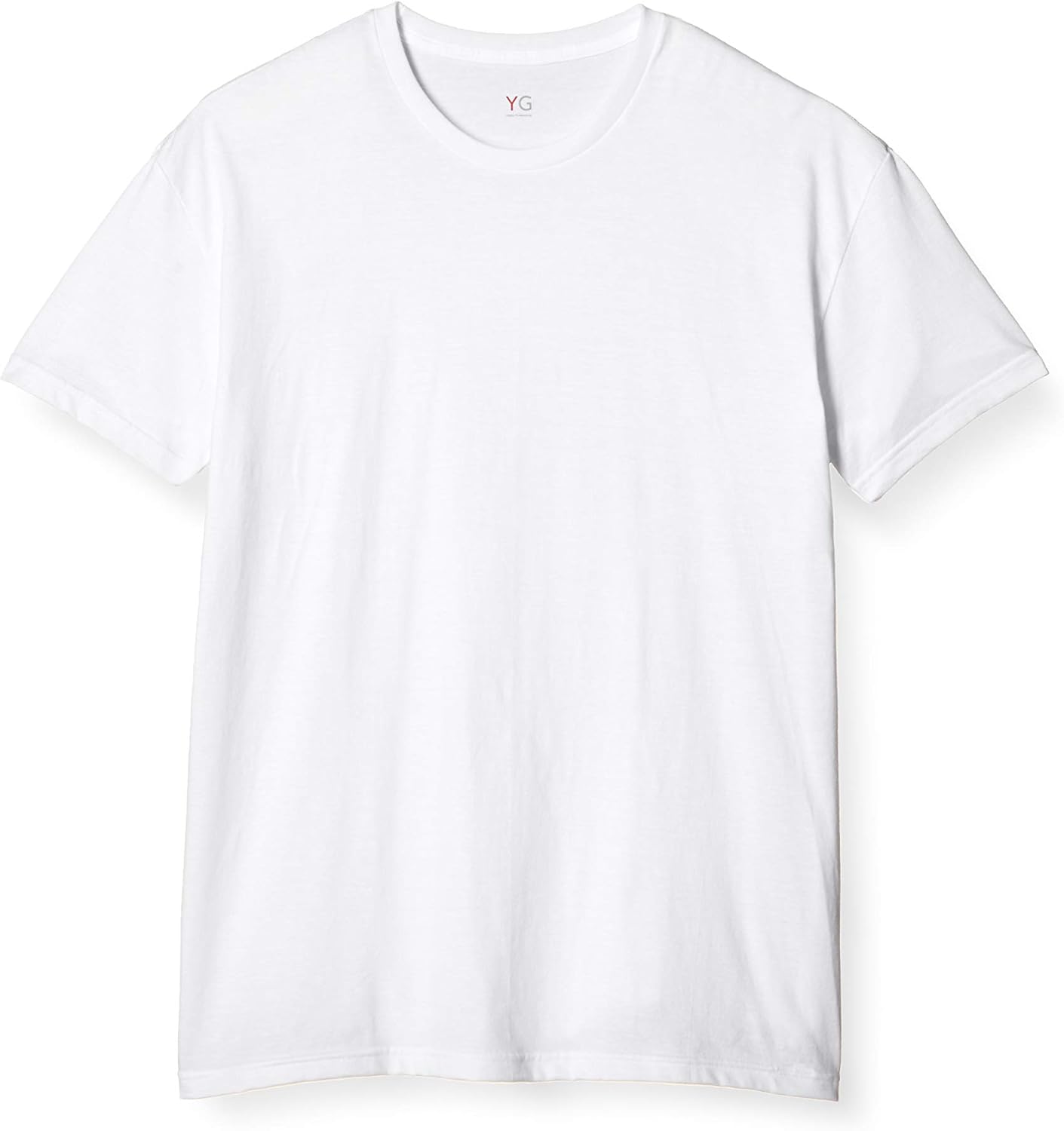 

Мужская футболка с круглым вырезом Gunze, футболка из хлопка с очень быстрым впитыванием YG, белый