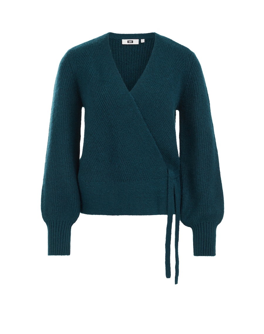 

Вязаный кардиган WE Fashion, бирюзовый