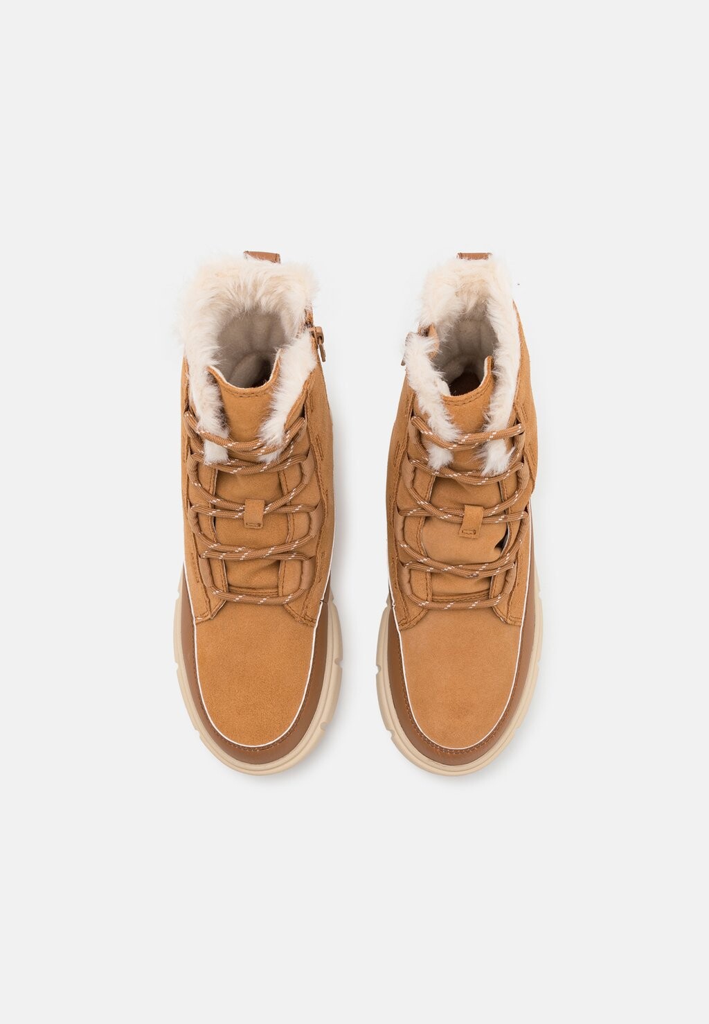 Зимние сапоги YOUTH EXPLORER III LACE WP UNISEX Sorel, коричневый — фото 2