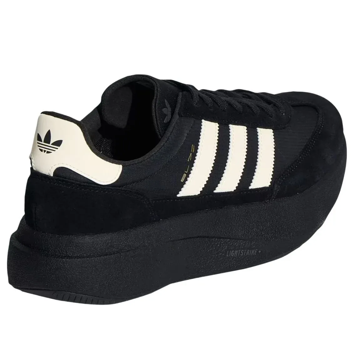 Кроссовки Adidas SL 72 Pro 'Black Cream White' — фото 4
