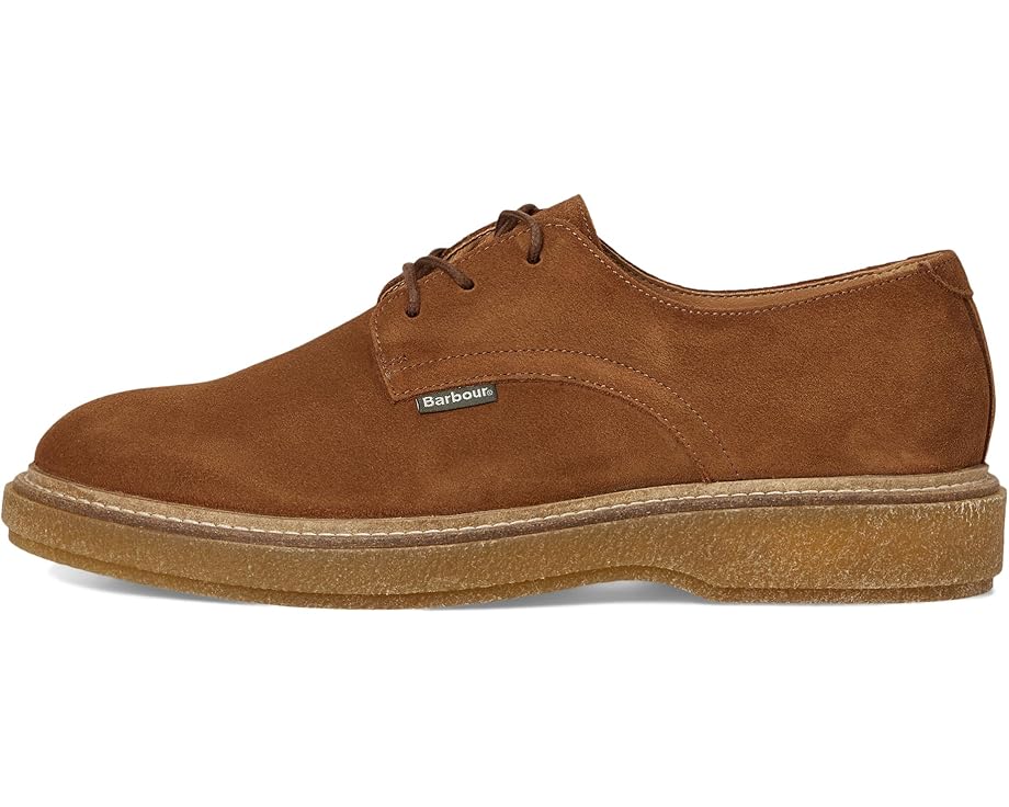 Мужские оксфорды Barbour Harefield Derby Shoe, Toffee Suede — фото 4